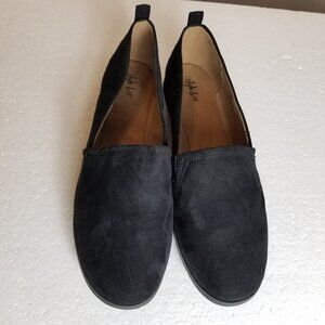 Style & Co Black NOLAA Faux Suede Women's Flats Size 11 NWOT